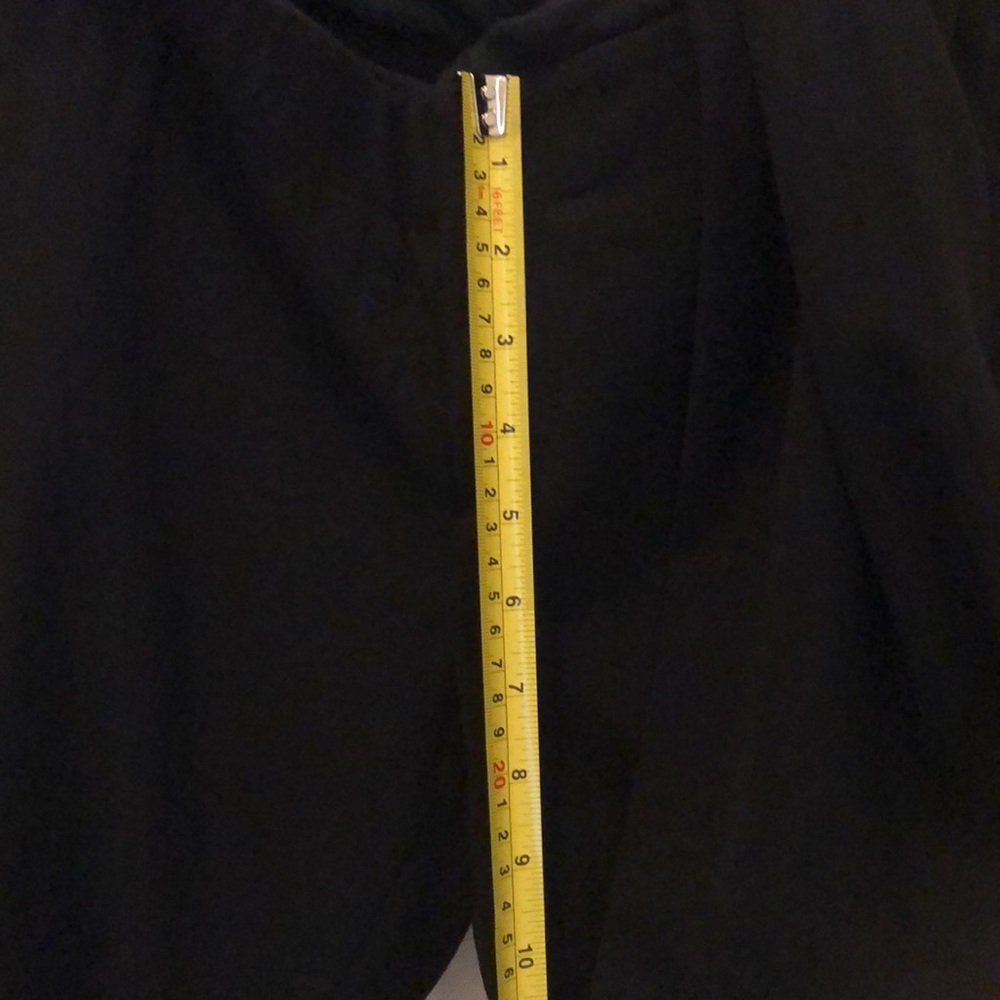 Helmut Lang New York lightweight soft fabric blend tall straight pants + pockets - Picture 7 of 10